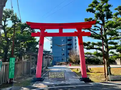 高岡関野神社の鳥居