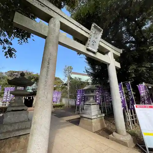 江島神社の鳥居