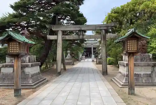 白山神社の鳥居