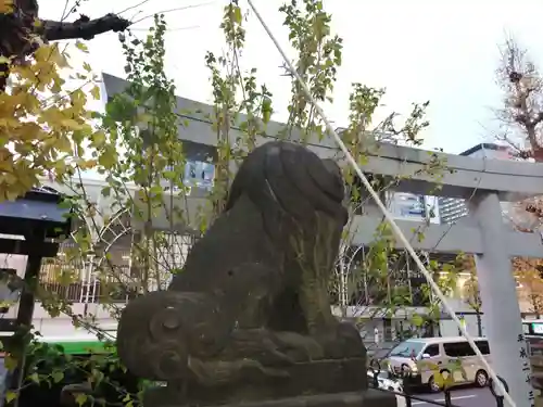 高山稲荷神社（旧鎮座地）の景色