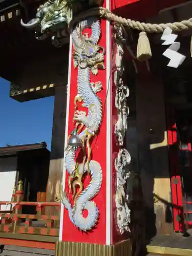 加波山神社真壁拝殿の芸術