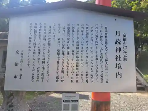 月読神社（松尾大社摂社）の歴史