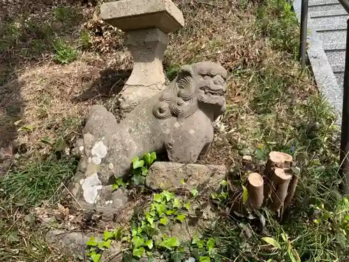 大宮賣神社の狛犬