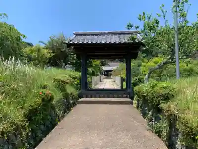 禅定寺の山門・神門
