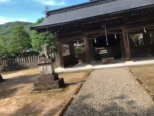 荒城神社の本殿