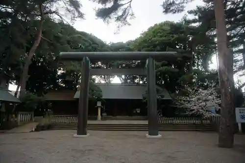 埼玉縣護國神社の鳥居