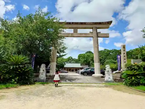 熊本縣護國神社の鳥居