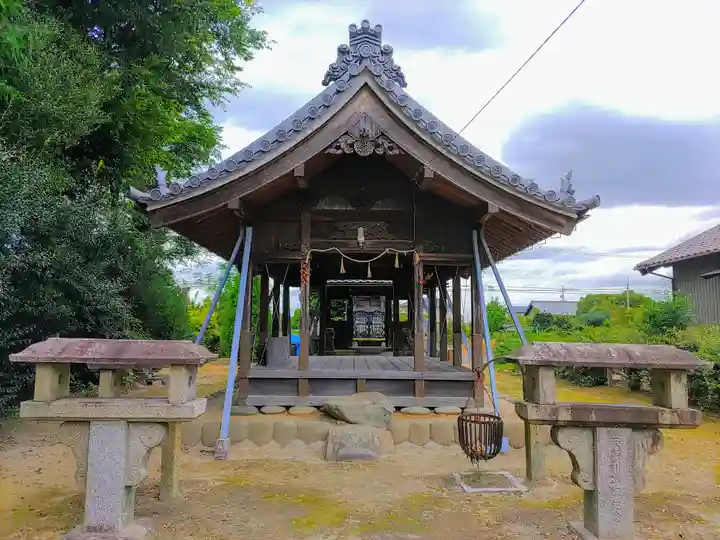 八幡社(馬場)の本殿・本堂