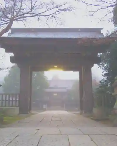 中山神社の山門・神門