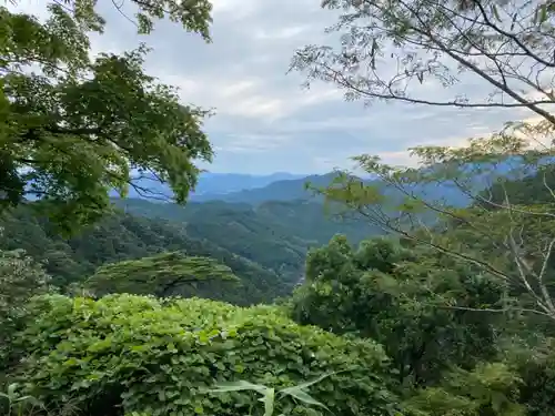 鳳来寺の景色