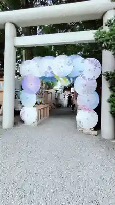 札幌諏訪神社の鳥居