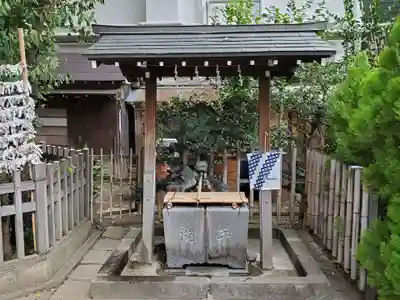 天祖神社の手水舎