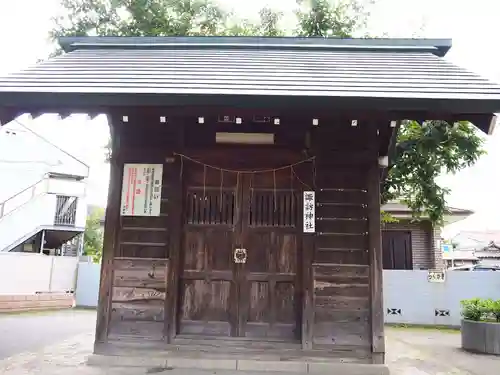 諏訪神社の本殿・本堂