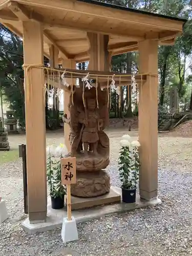 大田原神社の像