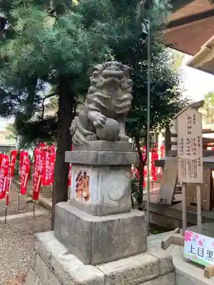 上目黒氷川神社の狛犬