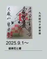 龍本寺の御朱印