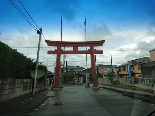 相模国総社六所神社の鳥居