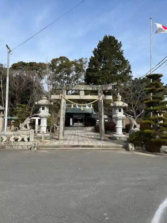 玉祖神社の鳥居