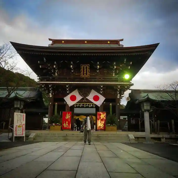 宮地嶽神社の初詣