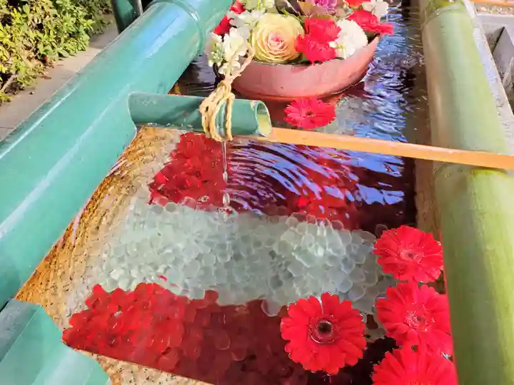 伊和志津神社の手水舎