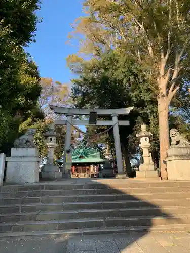 (下館)羽黒神社の鳥居