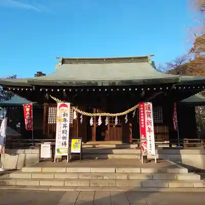 峯ヶ岡八幡神社の本殿・本堂