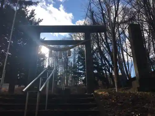 上野幌神社の鳥居