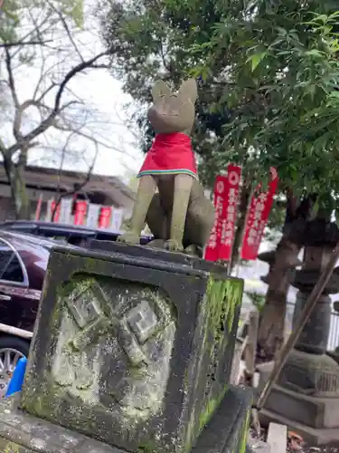 王子稲荷神社の狛犬