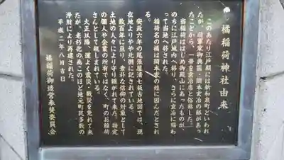 橘稲荷神社の歴史