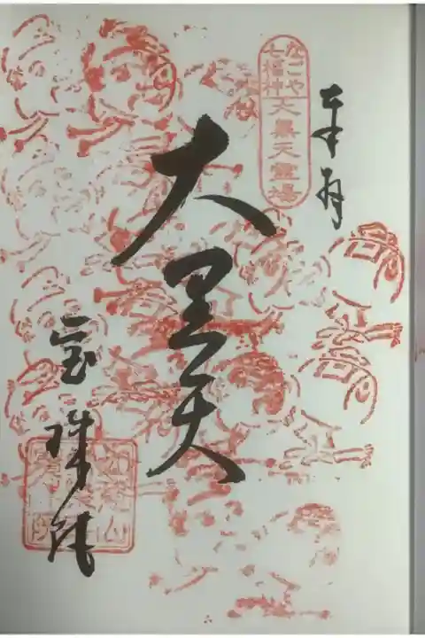なごや七福神霊場巡りです。
重ね印も押せなくなってきています。