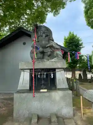 (下館)羽黒神社の像