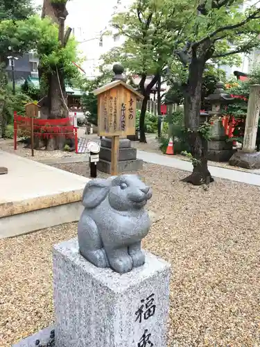 三輪神社の狛犬