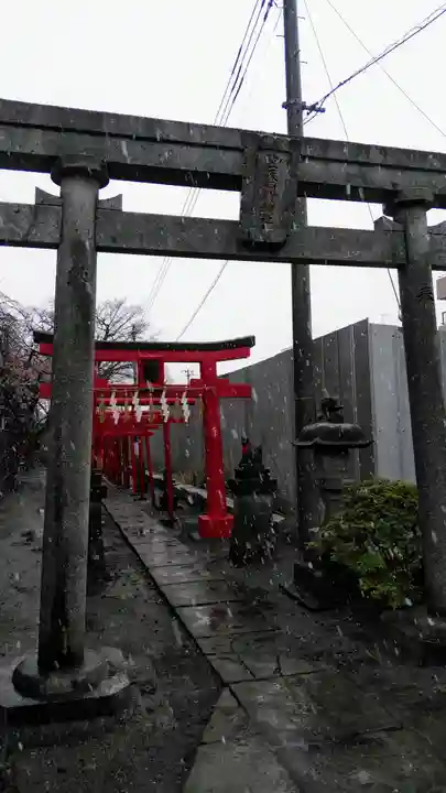 笠森稲荷神社の鳥居
