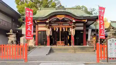 開口神社の本殿・本堂