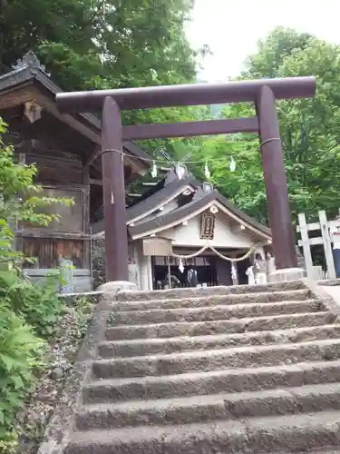 戸隠神社奥社の鳥居