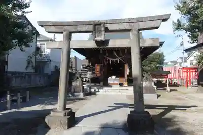 白山神社の鳥居