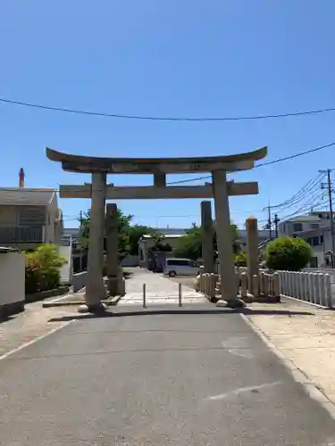 貴布禰神社の鳥居