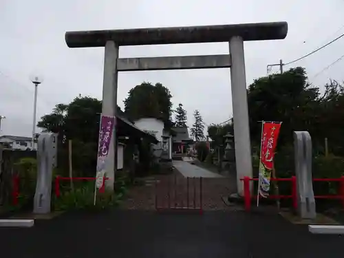 祖母井神社の鳥居