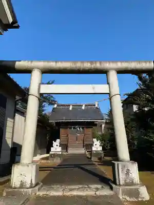 国府台道明寺飛地天満宮の鳥居