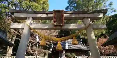 橿森神社の鳥居