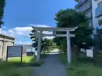 琵琶島神社の鳥居