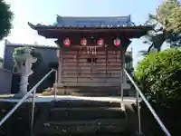中吉田津嶋神社の本殿・本堂