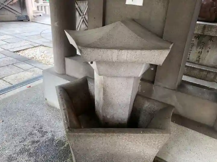 坐摩神社の手水舎