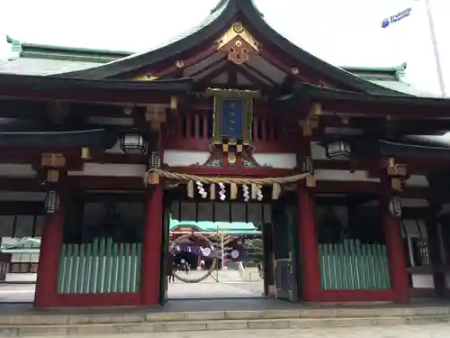 日枝神社の山門