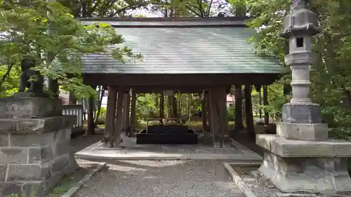 岩見澤神社の手水