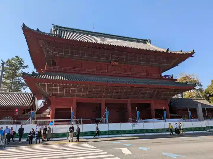 増上寺の山門・神門