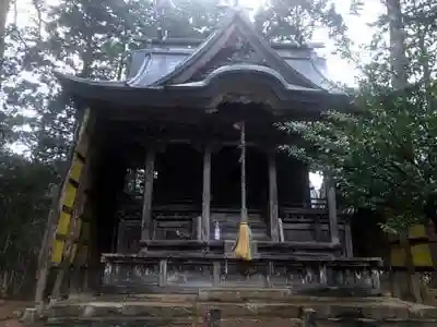 㯮椒神社の本殿