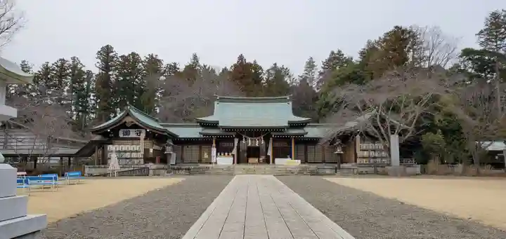 茨城縣護國神社の本殿・本堂