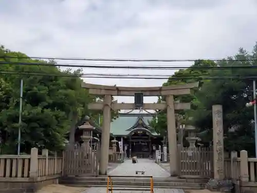 海神社の鳥居