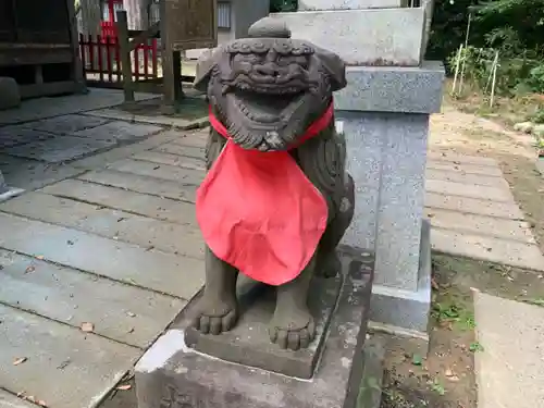 宮谷八幡神社の狛犬